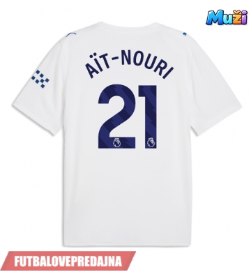 Lacne Muži Futbalové dres Manchester City Rayan Ait-Nouri #21 2026-27 Krátky Rukáv - Tretina